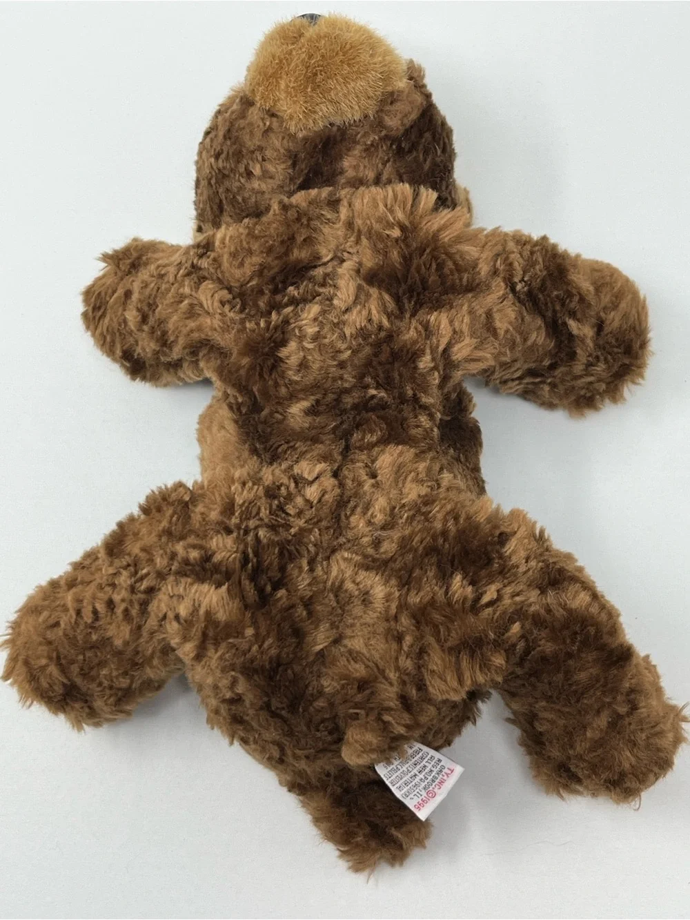 Vintage 1996 TY Cocoa Brown Bear Beanie Buddy Plush Teddy 11” Collectible Cute